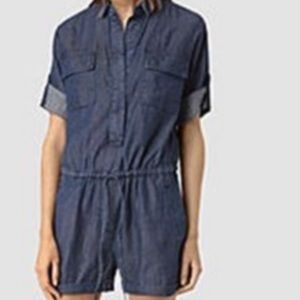 All saints Jura play suit size 6 NWT